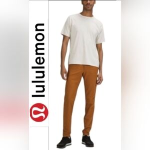lululemon athletica Men's Orange Joggers
